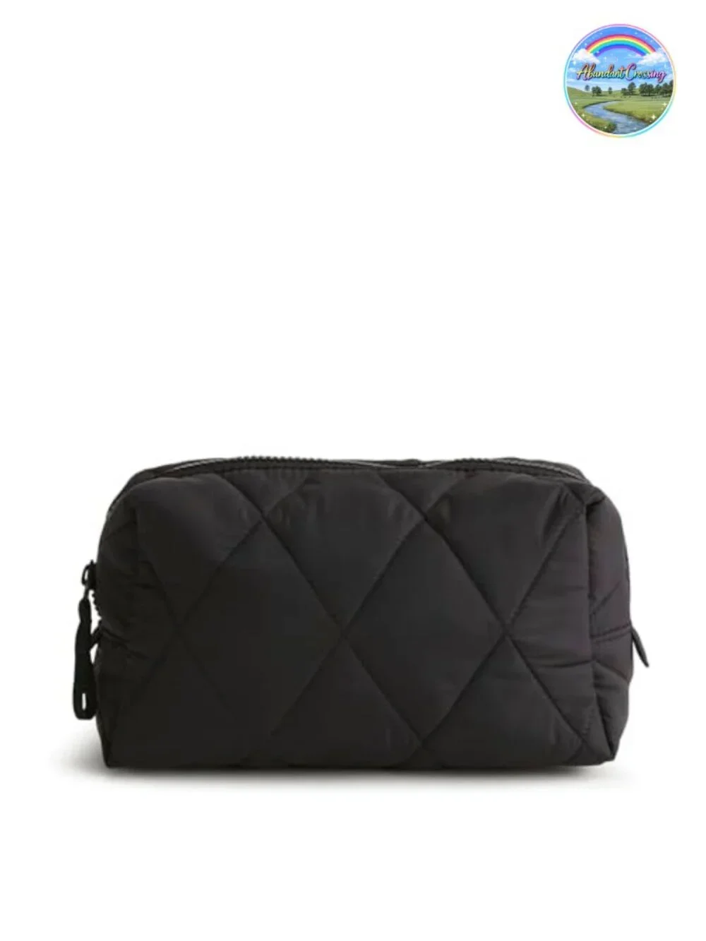 Featherweight Medium Cosmetic Bag - Recycled Nylon, Zipper, Lightweight Makeup